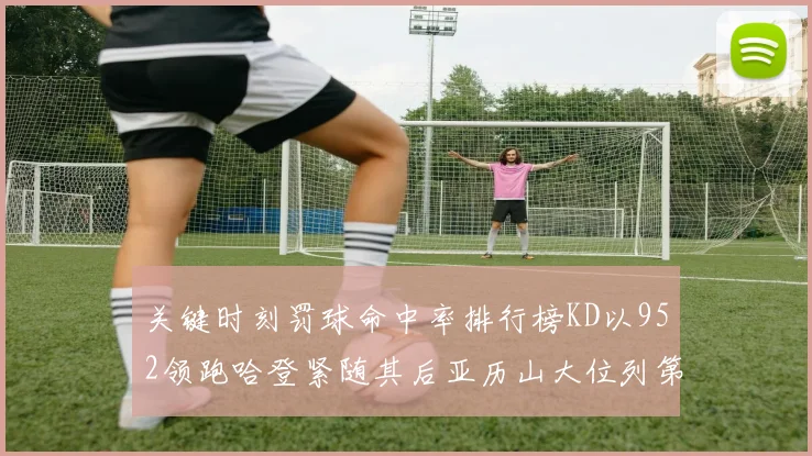 关键时刻罚球命中率排行榜KD以952领跑哈登紧随其后亚历山大位列第六
